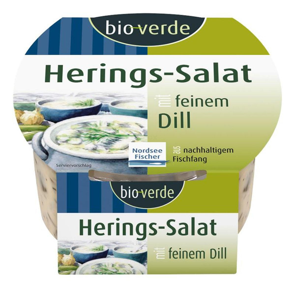 Produktfoto zu Heringssalat mit Dill 150g