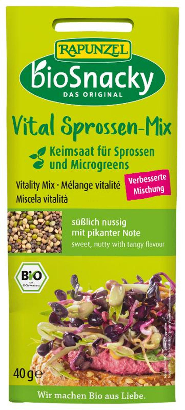 Produktfoto zu Vital Sprossen-Mix bio Snacky 40g