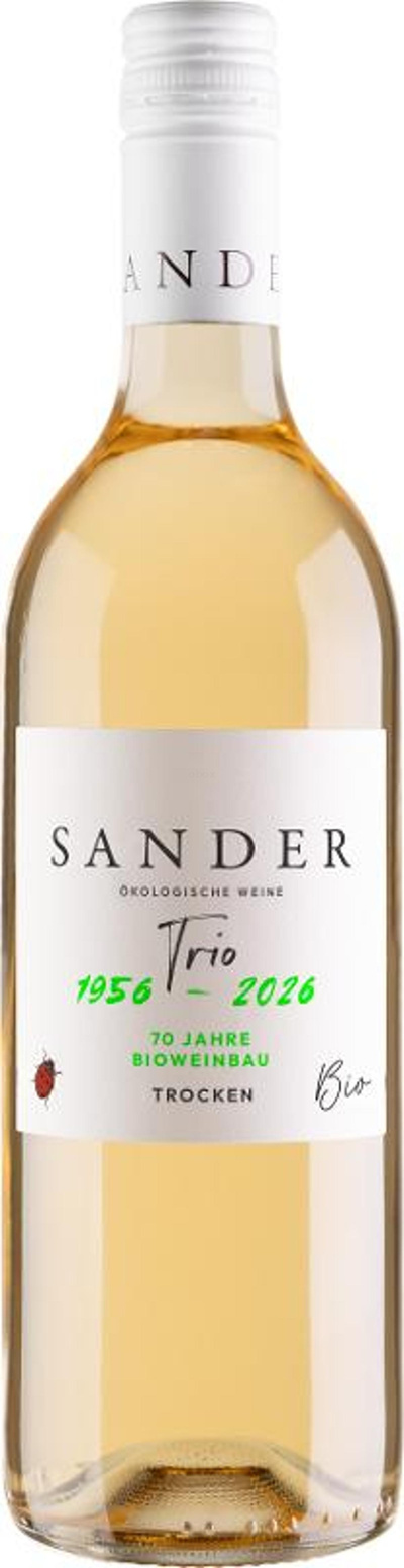 Produktfoto zu Sander Trio Weißwein 0,75l