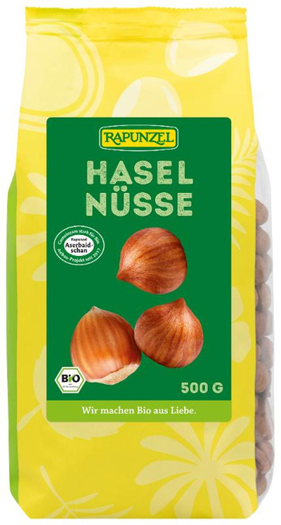 Produktfoto zu Haselnusskerne ganz 500g
