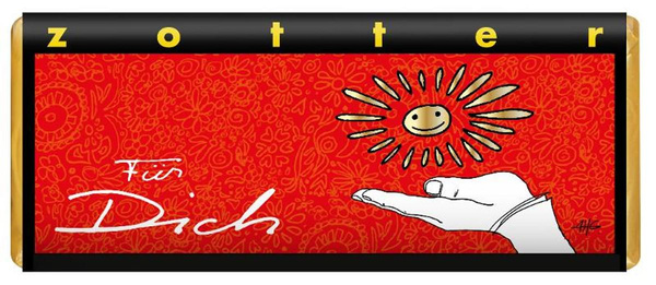 Produktfoto zu Für Dich Nougatvariation, 70g, Zotter-Schokolade