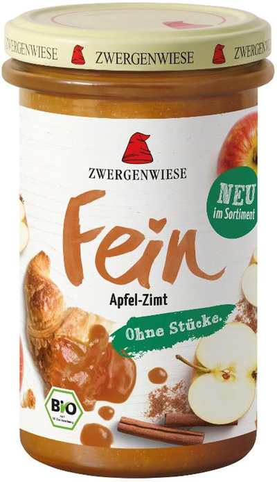 Produktfoto zu Apfel-Zimt Fein, Fruchtaufstrich 280g