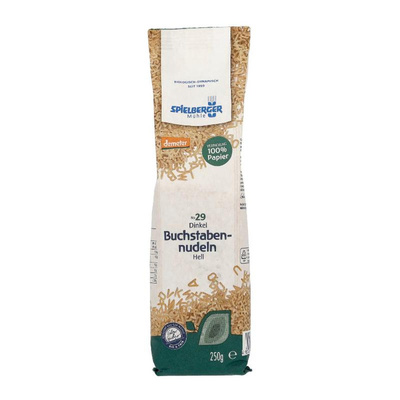 Produktfoto zu Dinkel-Buchstabennudeln, 250g