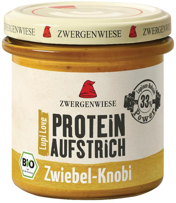 Produktfoto zu LupiLove Proteinaufstrich Zwiebel-Knobi vegan 135g