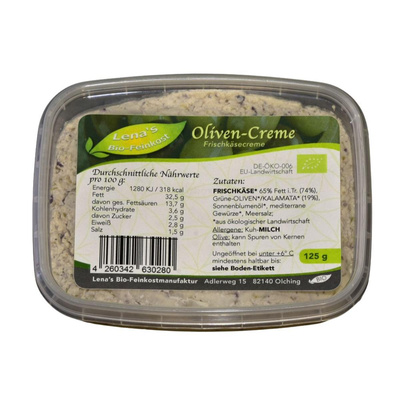 Produktfoto zu Oliven-Creme 125g