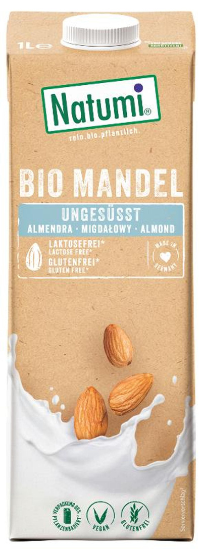 Produktfoto zu Mandeldrink natur ungesüßt 1l