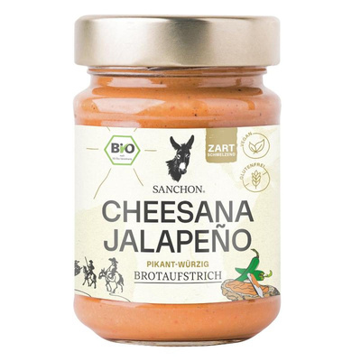 Produktfoto zu Brotaufstrich Cheesana Jalapeño, 170g