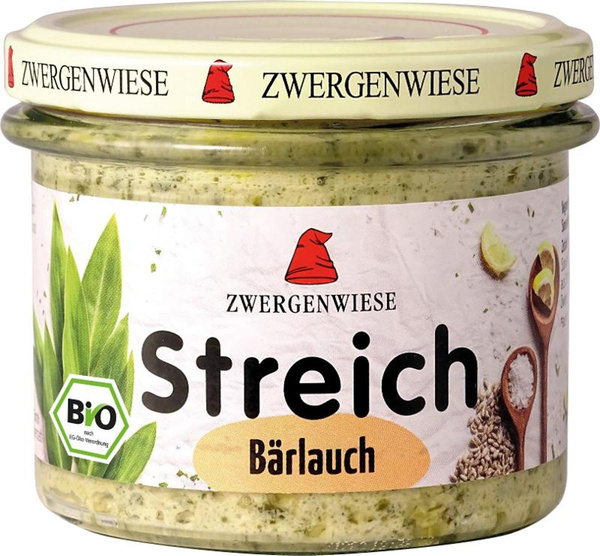 Produktfoto zu Streich Bärlauch vegan 180g