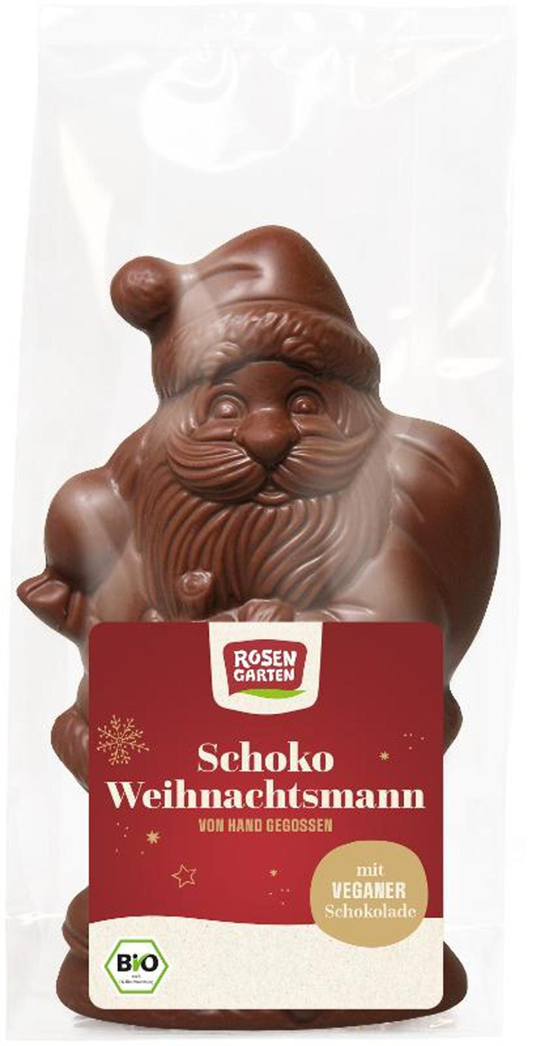 Produktfoto zu Schoko-Weihnachtsmann vegan 90g