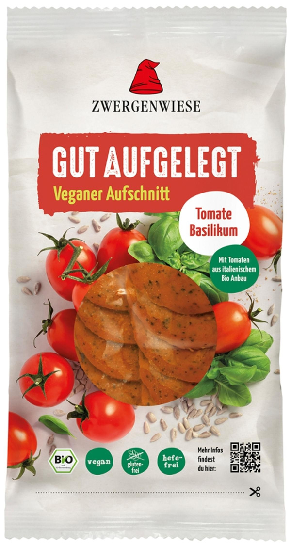 Produktfoto zu Gut Aufgelegt - Aufschnitt Tomate Basilikum 100g