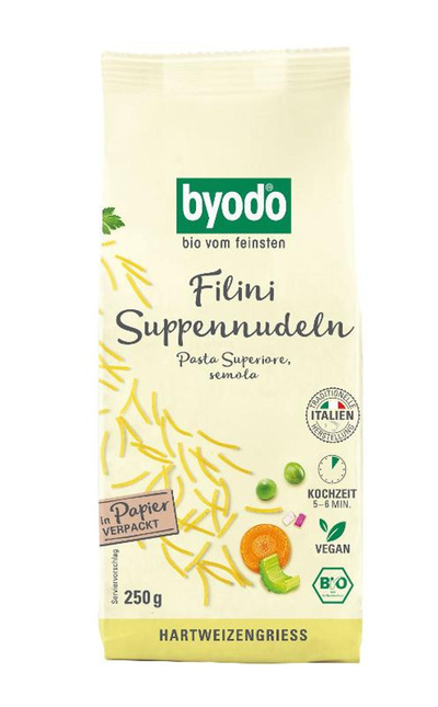 Produktfoto zu Suppennudeln Filini semola 250g