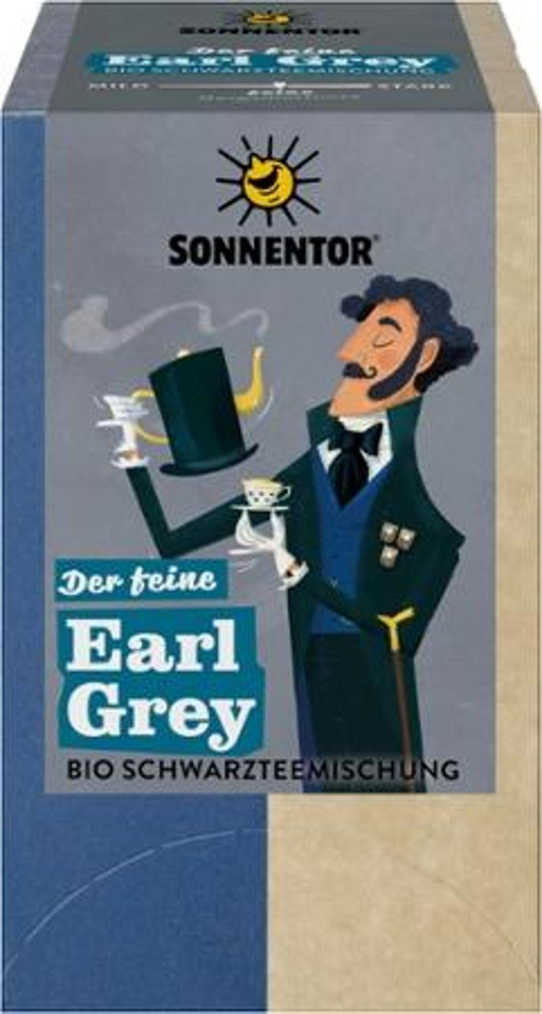 Produktfoto zu Earl Grey Schwarztee im Beutel, 18 Btl. à 1,5g