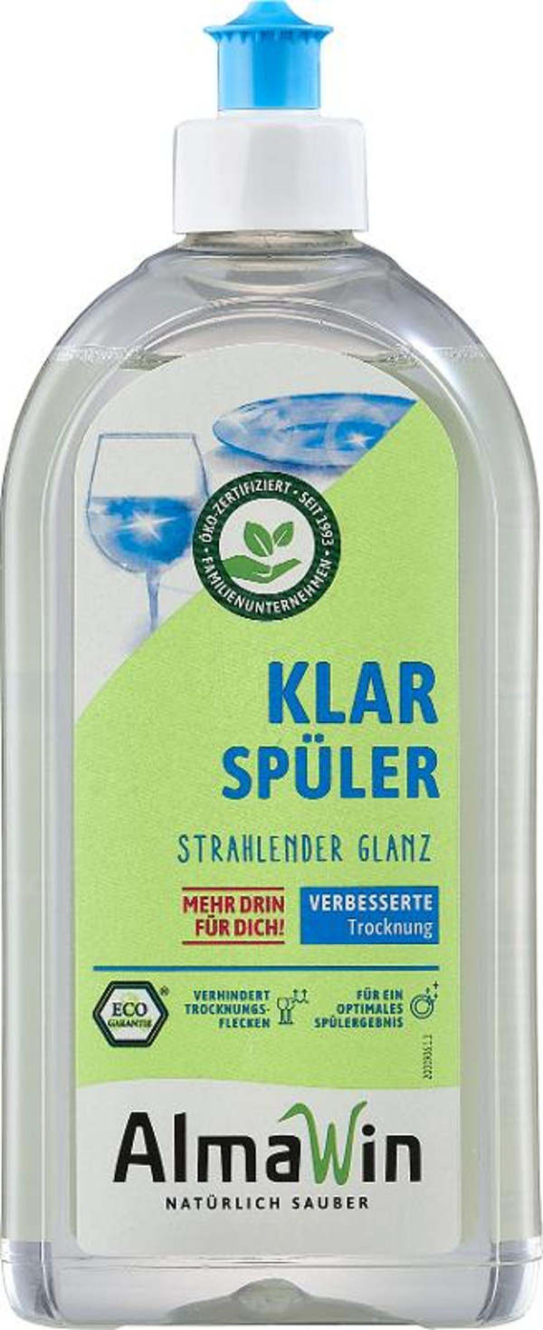 Produktfoto zu Klarspüler AlmaWin 500ml