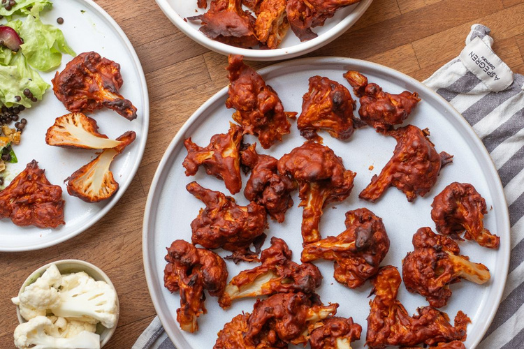 Rezeptbild für Blumenkohl-Wings