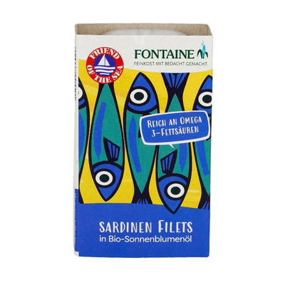 Produktfoto zu Sardinenfilets ohne Gräten, mit Haut 120g