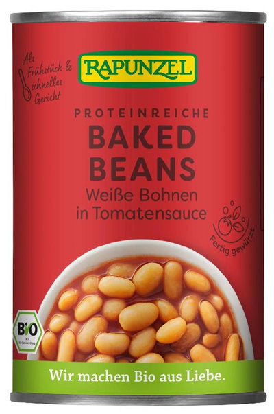 Produktfoto zu Baked Beans Weiße Bohnen in Tomatensauce 400g