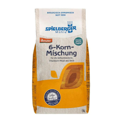 Produktfoto zu Spielberger 6-Korn-Mischung  1 kg