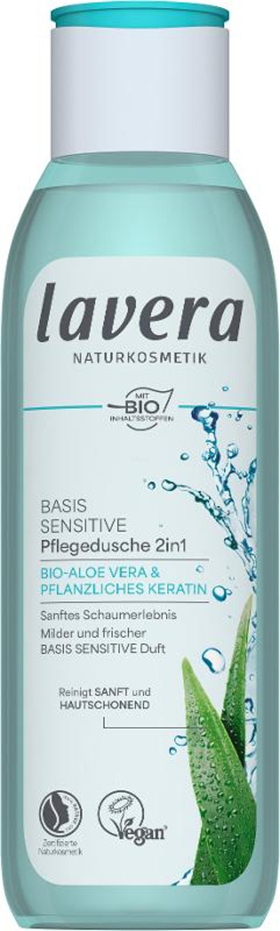 Produktfoto zu Basis Sensitiv Pflegedusche 2 in 1 250ml
