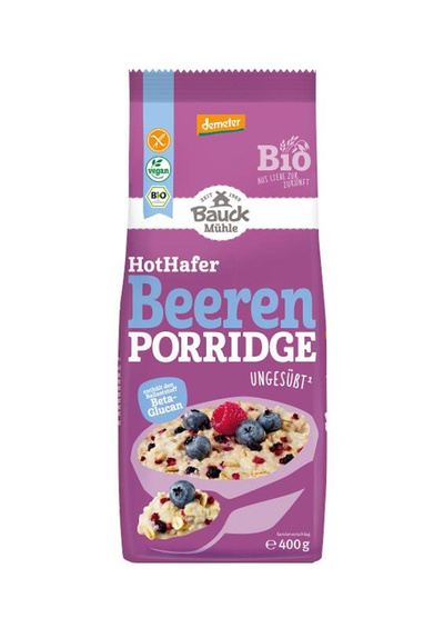 Produktfoto zu Hot Hafer Beeren Porridge glutenfrei 400g