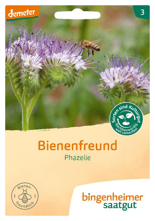 Produktfoto zu Saatgut, Bienenfreund-Phazelie