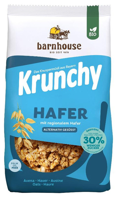 Produktfoto zu Krunchy Hafer pur 625g