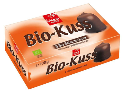 Produktfoto zu Bio-Kuss Schoko 6 Stück, 100g
