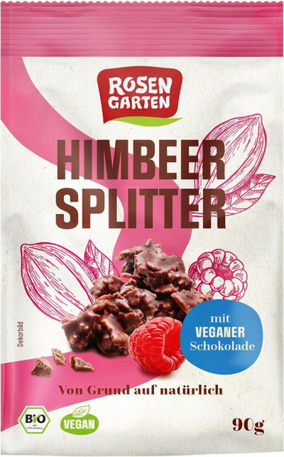 Produktfoto zu Himbeer Splitter, 90g
